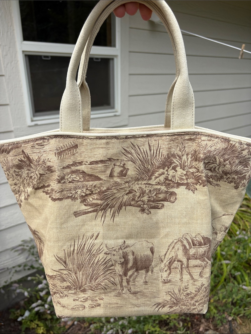 Pierre Deux French County snap front hand Bag - Picture 4 of 9